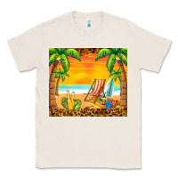 Natural sunset beach Classic Tee - BarkalooDesign