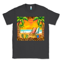 Smoke sunset beach Classic Tee - BarkalooDesign