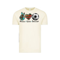 Vintage Arctic peace love soccer Vintage Tee - Artiststas