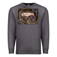 Charcoal Heather desert darlin Premium Sweatshirt - SublimationCraftShop