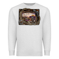 Oatmeal Heather desert darlin Premium Sweatshirt - SublimationCraftShop