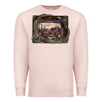 Pale Pink desert darlin Premium Sweatshirt - SublimationCraftShop