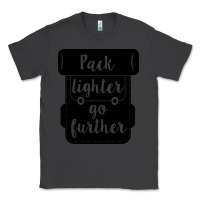Smoke pack lighter go further Classic Tee - Unal Design