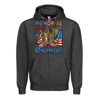 Charcoal Heather memorial day honor remember Zipper Hoodie - RanaPortraitStore