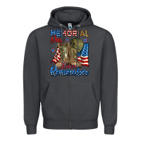 Smoke memorial day honor remember Zipper Hoodie - RanaPortraitStore