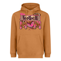 Meerkat football mom with leopard Heavyweight Hoodie - Zillion Design Studio