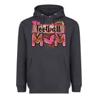Smoke football mom with leopard Heavyweight Hoodie - Zillion Design Studio