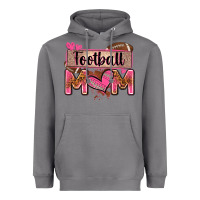 Storm football mom with leopard Heavyweight Hoodie - Zillion Design Studio