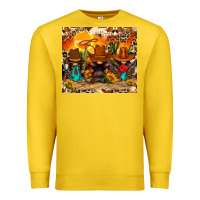 Lemon western gnomies Premium Sweatshirt - FaDigitalArtStudio