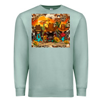 Seafoam western gnomies Premium Sweatshirt - FaDigitalArtStudio