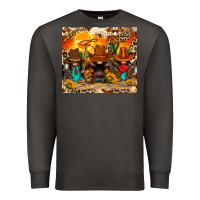Smoke western gnomies Premium Sweatshirt - FaDigitalArtStudio