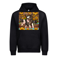 Western Cute Hampshire Pigs Urban Hoodie | Teevron