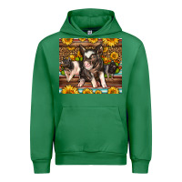 Emerald Western Cute Hampshire Pigs Urban Hoodie - LillyAllenDesigns