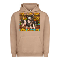 Pigment Burro Western Cute Hampshire Pigs Urban Hoodie - LillyAllenDesigns