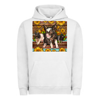Pigment Lunar Rock Western Cute Hampshire Pigs Urban Hoodie - LillyAllenDesigns