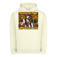 Pigment Pistachio Western Cute Hampshire Pigs Urban Hoodie - LillyAllenDesigns