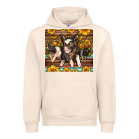 Sandshell Western Cute Hampshire Pigs Urban Hoodie - LillyAllenDesigns