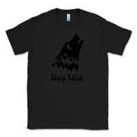 Black stay wild Classic Tee - Unal Design