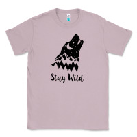 Lilac stay wild Classic Tee - Unal Design