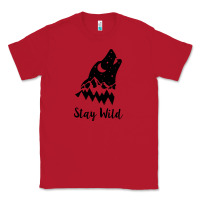Red stay wild Classic Tee - Unal Design