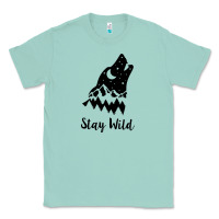 Seafoam stay wild Classic Tee - Unal Design