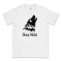 White stay wild Classic Tee - Unal Design