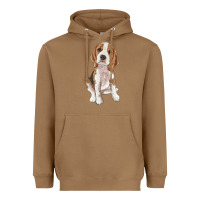 Toasted Coconut beagle Heavyweight Hoodie - RanaPortraitStore