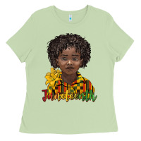 Matcha juneteenth black boy Ladies Tee - BarkalooDesign