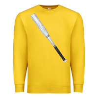 Lemon white wooden softball bat Premium Sweatshirt - FaDigitalArtStudio