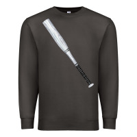 Smoke white wooden softball bat Premium Sweatshirt - FaDigitalArtStudio