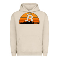 Pigment French Oak bitcoin new orleans retro sunset Urban Hoodie - Jasminsmagicworld