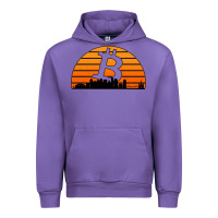Tulip bitcoin new orleans retro sunset Urban Hoodie - Jasminsmagicworld
