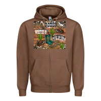 Chestnut western rodeo Zipper Hoodie - RanaPortraitStore