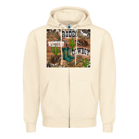 Sandshell western rodeo Zipper Hoodie - RanaPortraitStore