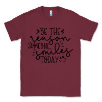 Burgundy smile Classic Tee - Unal Design