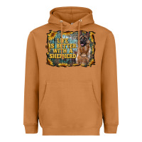Meerkat life is better with a shepperd Heavyweight Hoodie - RanaPortraitStore