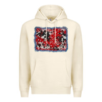 Tofu bandana cowhide denim background Premium Hoodie - AdoDesignShop