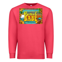 Cardinal beach babe skinny metal can holder Premium Sweatshirt - HRA Design Shop