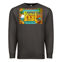 Smoke beach babe skinny metal can holder Premium Sweatshirt - HRA Design Shop