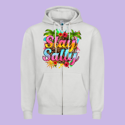 Zipper Hoodie stay salty