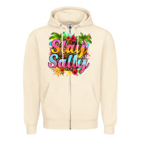 Sandshell stay salty Zipper Hoodie - RanaPortraitStore