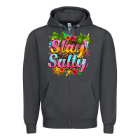 Smoke stay salty Zipper Hoodie - RanaPortraitStore