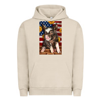 Pigment French Oak Western American Pig Urban Hoodie - LillyAllenDesigns
