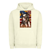 Pigment Pistachio Western American Pig Urban Hoodie - LillyAllenDesigns