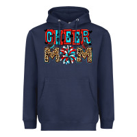 Navy Cheer mom Heavyweight Hoodie - Zillion Design Studio