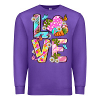 Purple Love Easter Premium Sweatshirt - Neo Western
