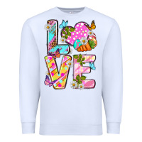 White Love Easter Premium Sweatshirt - Neo Western