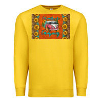 Lemon i'd rather be camping skinny metal can holder Premium Sweatshirt - HRA Design Shop
