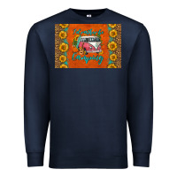 Navy i'd rather be camping skinny metal can holder Premium Sweatshirt - HRA Design Shop