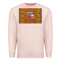 Pale Pink i'd rather be camping skinny metal can holder Premium Sweatshirt - HRA Design Shop